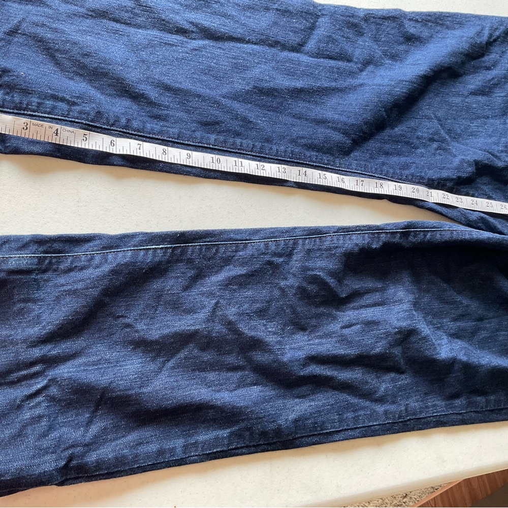Tommy Jeans Dark Blue Denim Jeans hemmed - Picture 5 of 7